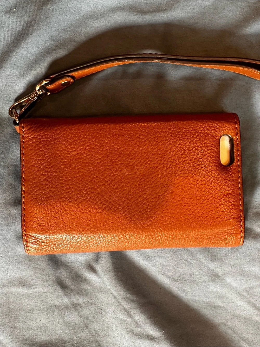 Michael Kors Leather I phone Wristlet Wallet